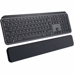 Logitech MX Keys Advanced Wireless Illuminated Keyboard clavier RF sans fil + Bluetooth AZERTY Français Graphite