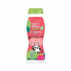 Cosmaline - Soft Wave Kids Shampoing Fraise 90% Natural 400Ml