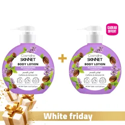 Cosmaline Skinnet Lotion Corporelle Rajeunissante à La Caféine et a L'huile D'amande 400ml