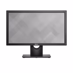 DELL E Series E2016H, 50,8 cm (20"), 1600 x 900 pixels, HD+, LCD, 5 ms, Noir