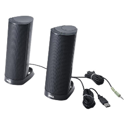 DELL AX210CR haut-parleur 1-voie Noir Avec fil