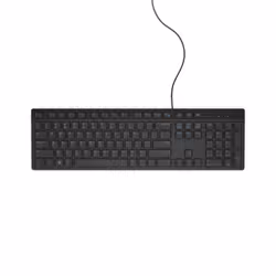 DELL KB216 clavier USB AZERTY Français Noir