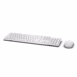DELL KM636 clavier RF sans fil AZERTY Français Blanc