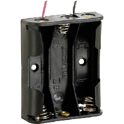 Velleman BH331A Portabatteria 3x Stilo (AA) Cavo (L x L x A) 58 x 48 x 17 mm