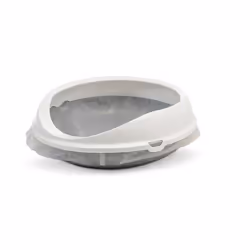Savic Figaro Chat Toilettes ouvertes pour animaux de compagnie Gris, Blanc - Vue supplémentaire 2