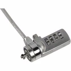 König CMP-SAFE4 câble antivol Argent 1,8 m