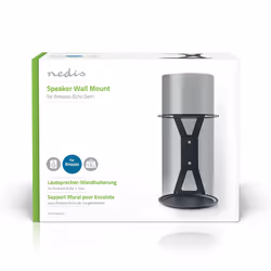 Nedis SPMT3000BK support de haut-parleurs Mur Acier Noir - Vue supplémentaire 4