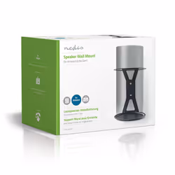 Nedis SPMT3000BK support de haut-parleurs Mur Acier Noir - Vue supplémentaire 6