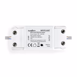 Nedis WIFIPS10WT commutateur électrique Commutateur intelligent Blanc
