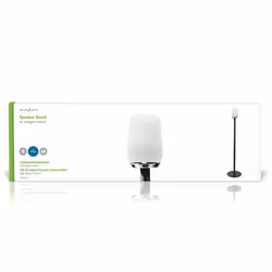 Nedis SPMT4200BK support de haut-parleurs Sol Acrylonitrile-Butadiène-Styrène (ABS), Métal Noir - Vue supplémentaire 5