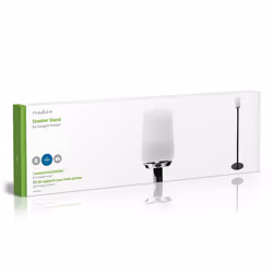 Nedis SPMT4200BK support de haut-parleurs Sol Acrylonitrile-Butadiène-Styrène (ABS), Métal Noir - Vue supplémentaire 7