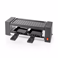 Nedis FCRA210FBK2 raclette 2 personne(s) 400 W Noir - Vue supplémentaire 5