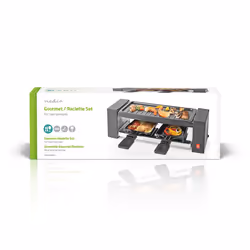 Nedis FCRA210FBK2 raclette 2 personne(s) 400 W Noir - Vue supplémentaire 8