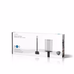 Nedis SPMT5760BK support de haut-parleurs Sol Acrylonitrile-Butadiène-Styrène (ABS), Acier Noir - Vue supplémentaire 8