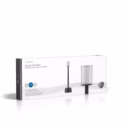 Nedis SPMT5760BK support de haut-parleurs Sol Acrylonitrile-Butadiène-Styrène (ABS), Acier Noir - Vue supplémentaire 9