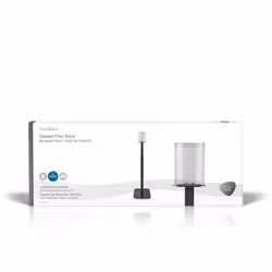 Nedis SPMT5760BK support de haut-parleurs Sol Acrylonitrile-Butadiène-Styrène (ABS), Acier Noir - Vue supplémentaire 7