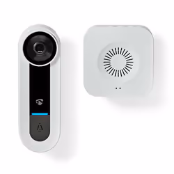 Nedis WIFICDP40CWT, Blanc, Plastique, Boutons, MicroSD (TransFlash), 1536 x 1536 pixels, 1/2.9"