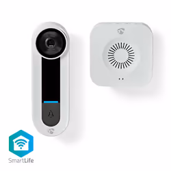 Nedis WIFICDP40CWT Kit de sonnette de porte Blanc - Vue supplémentaire 17