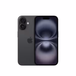 Apple iPhone 16 , 15,5 cm (6.1"), 2556 x 1179 pixels, 128 Go, 48 MP, iOS 18, Noir