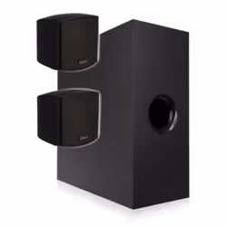 Artsound TUTTO2.1, 2.1 canaux, Universel, Noir, Panneaux MDF, 120 W, 20 - 18000 Hz