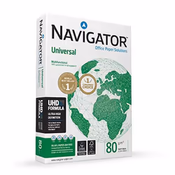 Navigator Universal, Universel, A4 (210x297 mm), 500 feuilles, 80 g/m², Blanc