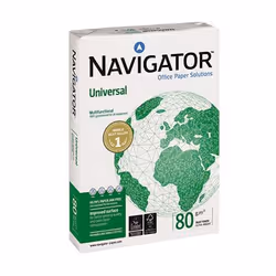 Navigator 330964, Universel, A3 (297x420 mm), 500 feuilles, 80 g/m², Blanc, 110 µm