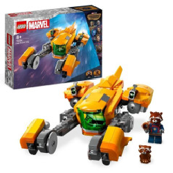 LEGO Marvel 76254 Le Vaisseau de Bébé Rocket, Jouet a Construire Les Gardiens de la Galaxie