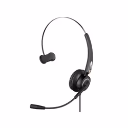 Sandberg USB Office Headset Pro Mono, Avec fil, Bureau/Centre d'appels, 20 - 20000 Hz, Casque, Noir