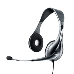 Jabra UC VOICE 150 duo Casque Avec fil Arceau Bureau/Centre d'appels Bluetooth Gris