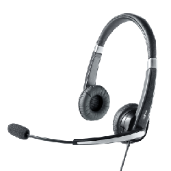 Jabra UC Voice 550 Duo Casque Avec fil Arceau Bureau/Centre d'appels Bluetooth Noir