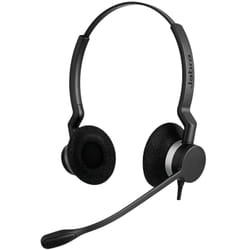 Jabra Biz 2300 Duo Casque Avec fil Arceau Bureau/Centre d'appels Bluetooth Noir (2309-820-104)