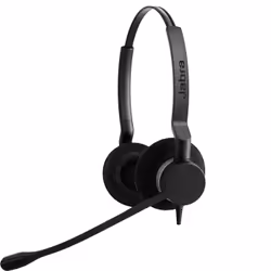 Jabra Biz 2300 Duo Casque Avec fil Arceau Bureau/Centre d'appels Bluetooth Noir (2309-820-104)