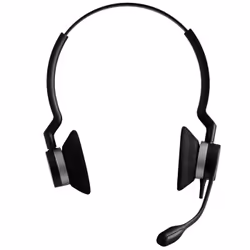 Jabra Biz 2300 Duo USB UC Casque Avec fil Arceau Bureau/Centre d'appels USB Type-A Noir (2399-829-109)