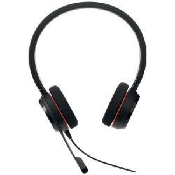 Jabra Evolve 20 MS Stereo Casque Avec fil Arceau Bureau/Centre d'appels USB Type-A Noir (4999-823-109)