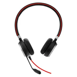 Casque Audio Pro Jabra Evolve 40 UC Stereo Noir avec Fil pour Bureau