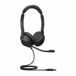 Jabra Evolve2 30, MS Stereo, Avec fil, Bureau/Centre d'appels, 20 - 20000 Hz, 125 g, Casque, Noir