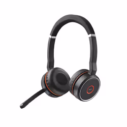 Jabra Evolve 75, Avec fil &sans fil, Appels/Musique, 20 - 20000 Hz, 177 g, Casque, Noir