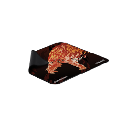 Steelseries QcK+ Limited Howl Edition Tapis de souris de jeu Noir, Rouge, Jaune
