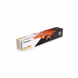 Steelseries QcK+ Limited Howl Edition Tapis de souris de jeu Noir, Rouge, Jaune