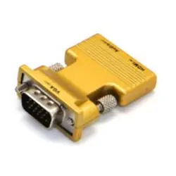 Microconnect HDMIVGAAUDIO changeur de genre de câble HDMI VGA Or