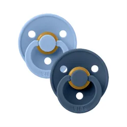 BIBS 02 SUCETTES PACIFIER SKY BLUE SIZE 2