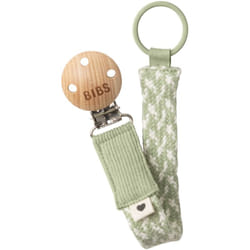 BIBS Paci Braid Sage / Ivory