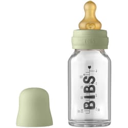 BIBS Baby Glass Bottle 110 ml Sage 110 ml