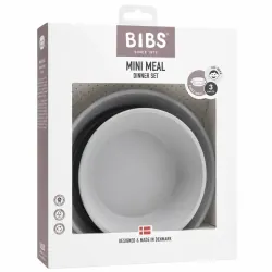 BIBS SET ASSIETTE ET BOL CLOUD 3 PIECES