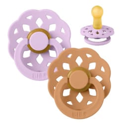BIBS Sucettes Bohème Natural Rubber Violet Sky