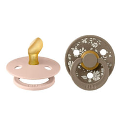 BIBS Sucettes Colour Pacifier Liberty Blush 0M