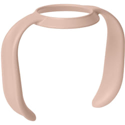 BIBS Baby Glass Bottle Handle Blush