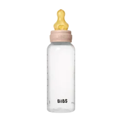 BIBS Anti-Colic Baby Bottle Latex Blush 270 ml