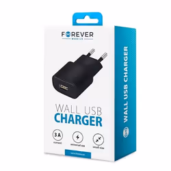 Forever GSM032673, Intérieure, Secteur, Noir