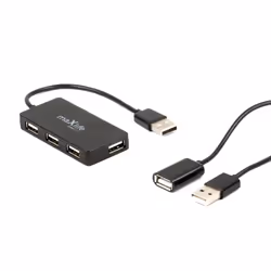 MaXlife OEM0002311, USB 2.0, USB 2.0, 480 Mbit/s, Noir, Aluminium, USB